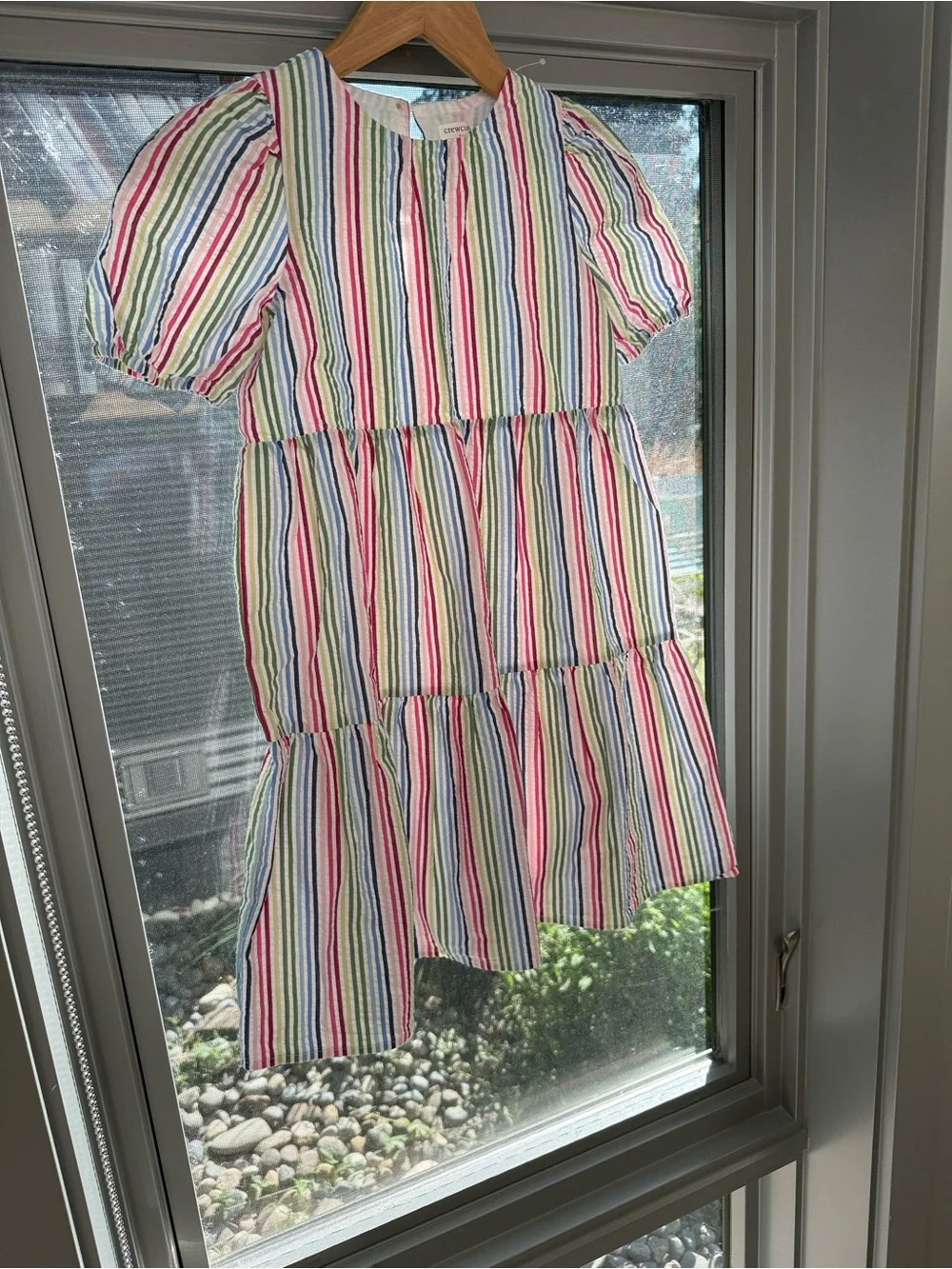 Crewcuts NWT Girls Cotton Seersucker Dress 7